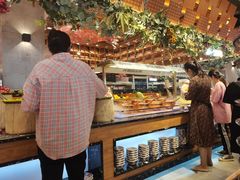 自助取餐区-汉江山料理级自助烤肉黑金冠(周口好吃城店)