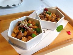 黄金蒜子雪花牛肉粒-陶苏·品味融合川菜(龙湖源著天街店)