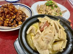 咸肉炖野笋-老村长土菜馆(湖墅南路店)