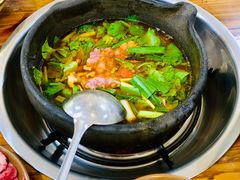 酸汤汤底-笔记安顺夺夺粉火锅