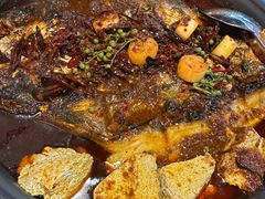 香辣凌波烤鱼-探鱼·鲜青椒爽麻烤鱼(西南商都店)