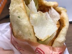 -小红车炸蛋葱油饼