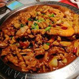 济南探店记：胖哥俩肉蟹煲[呲牙][呲牙]