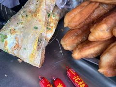 -正宗杂粮煎饼香软鸡蛋饼