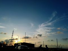 浴火凤凰彩霞-吕四渔港