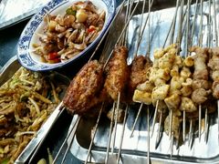鸡蛋肉丝焖饼-南阳城烧烤海鲜酒店(和平路店)