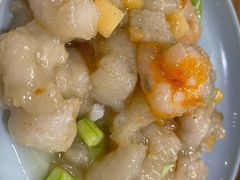 鳕鱼爆鲜虾-陈傻子餐厅(世纪都会店)