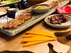 一米长盘牛五花-犟牛家·榴莲烤肉(五棵松店)