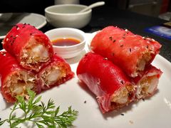 红米脆皮鲜虾肠-蝴蝶里·粤菜·点心(龙湖天街&滨江店)