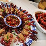 「香辣脑花」「招牌蒸虾」「菠萝小龙虾」「蛋炒饭」「冷