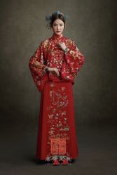 点击看大图 -藤薰定制中式嫁衣礼服旗袍店