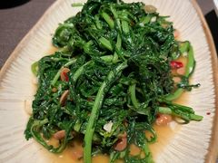 水豆豉炒蓬蒿菜-山石榴·贵州菜(陆家嘴中心店)