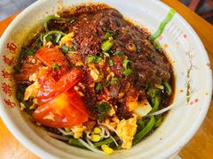 特色三合一-手擀菠菜面(西康路店)