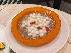 南瓜酒酿小圆子-玫瑰厅上海菜(兴国路店)