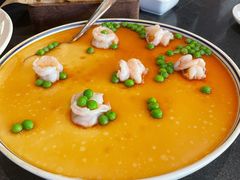 鲜虾球蒸土鸡蛋-羡餐厅·杭帮菜·淳菜(千岛湖自由洲际殿店)