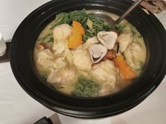 云吞浸时蔬-正佳广场万豪酒店-粤菜餐厅·点心·海鲜·聚餐