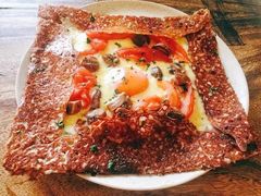 鸡蛋蘑菇熏肉荞麦可丽饼-RAC BAR(安福路店)