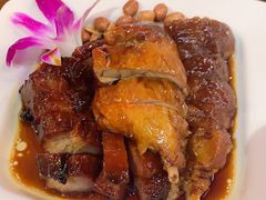 烤鸭叉烧双拼饭-德宏记·茶餐厅(新辰里学清路店)