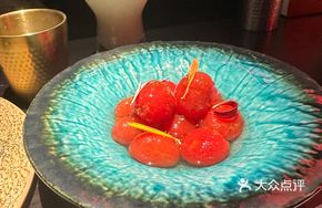 Japanese Honey-Stuffed Cherry Tomatoes