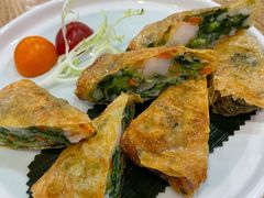 特色香煎腐皮卷-赏点粤式点心(广州塔店)