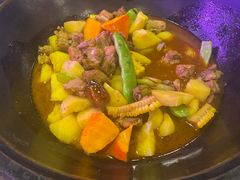 铁锅炖排骨-粗粮人家·东北菜(洋桥店)