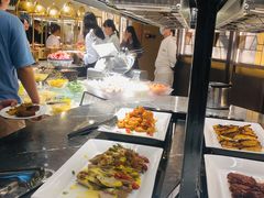 自助取餐区-西安高新希尔顿酒店·咖啡露台西餐厅
