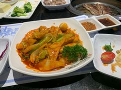 海鲜炒年糕-青松馆韩国料理(香港中路佳世客店)
