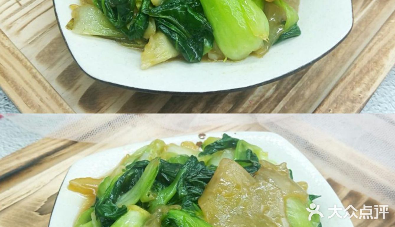 快手家常菜，粉皮炒青菜，粉皮滑溜又筋道！