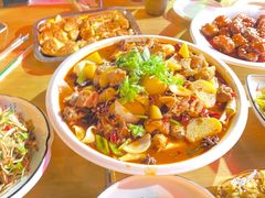 -老兰家传统烧烤炒菜泡馍(小南门店)