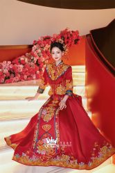 点击看大图 -艾拉·女王婚纱礼服馆