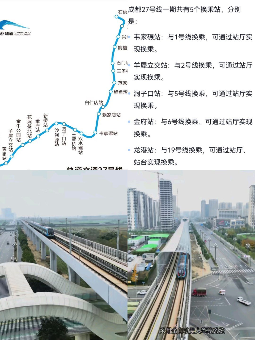 地铁27号线通了