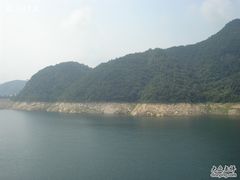 俯瞰白溪水库-浙东大峡谷风景区