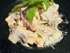 奶油培根意面-404干式熟成牛排馆•聚会餐厅