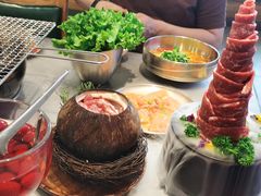 -合易泓烤肉•首创生椰大油边(宁山路店)