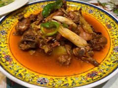 特色大盘鸡-羊巴道新疆菜·清真(上梅林店)