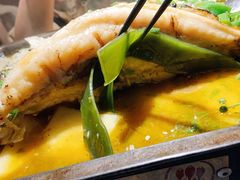 鲜青椒烤鱼-探鱼·鲜青椒爽麻烤鱼(银泰城店)