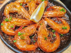 铁板爆香柠檬虾-小川洋风料理(街道口店)