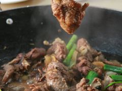 焖鹅煲-鸿渡渔庄·特色鸭咀鱼