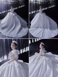 点击看大图 -艾拉·女王婚纱礼服馆