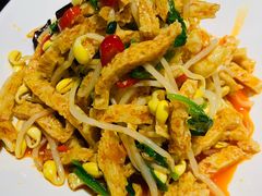 豆芽拌面筋-清真·锦翔炝锅鱼(明德门店)