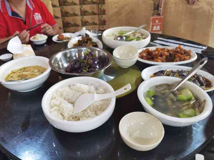 琅岐阡陌农庄绿色餐厅-"周末的单位活动超级开心呢!在参观了活动.