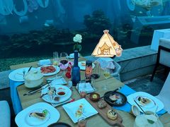 -海棠湾洲际-涛·海底餐厅·美人鱼·自助餐·海底隧道