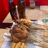 排骨串~烧烤~啤酒~我的快乐回来啦