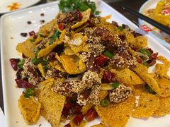黄金锅巴牛肉-清真·老兰家(兴善寺西街总店)