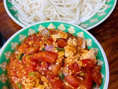 西红柿鸡蛋拌面-清真新疆叶尔羌烤肉店(新香洲店)