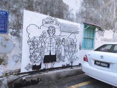 -槟城街头艺术街区