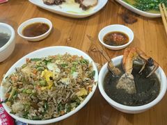 -老财炒饭·熟地蟹·冬瓜蟹