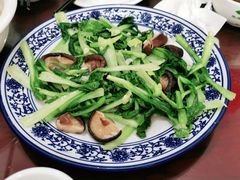 香菇菜心-范记靖远羊羔肉(博物馆店)