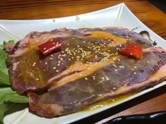 精品肥瘦牛肉-丹东特色烤肉(学府路一部店)
