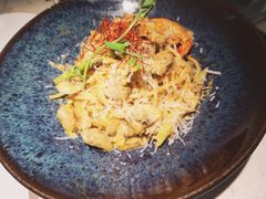 芝士蘑菇鲜虾意大利面-BE BRIGHT KITCHEN(正佳广场店)